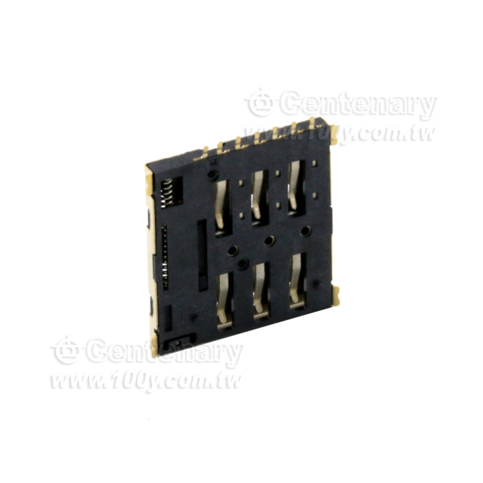 自弹式 NANO卡座-SIM卡座 7P 微卡卡座 微卡槽 镀金 Nano SIM 鍍金 - 126290 產品圖片