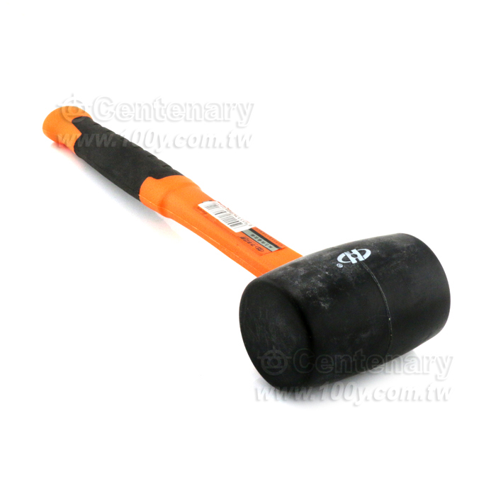 Double Color Handle Rubber Hammer - 123687 Product Image