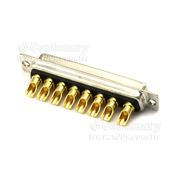 D-sub connector -8W8 gold plated - 129439 Product Image