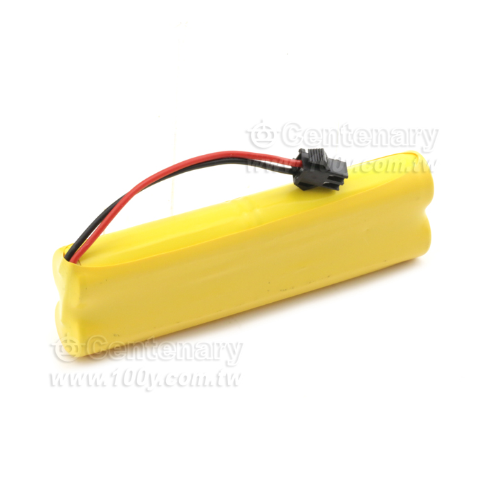 金龍杰4.8v / 700mah  H型四節左2節右2節長100mm 寬29mm 5號（台灣3號） - 129443 產品圖片