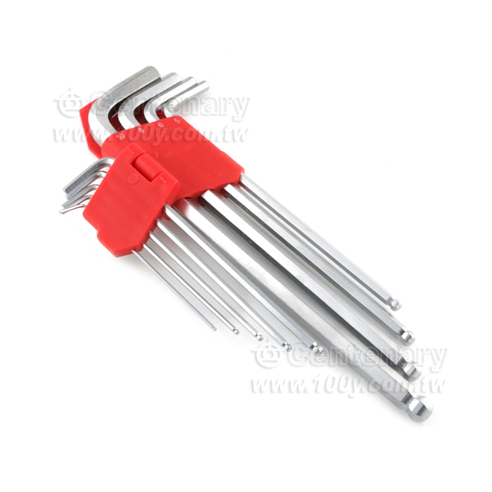 Extra-Long 9PC Ball-Shaped Wrench - 124166 Product Image