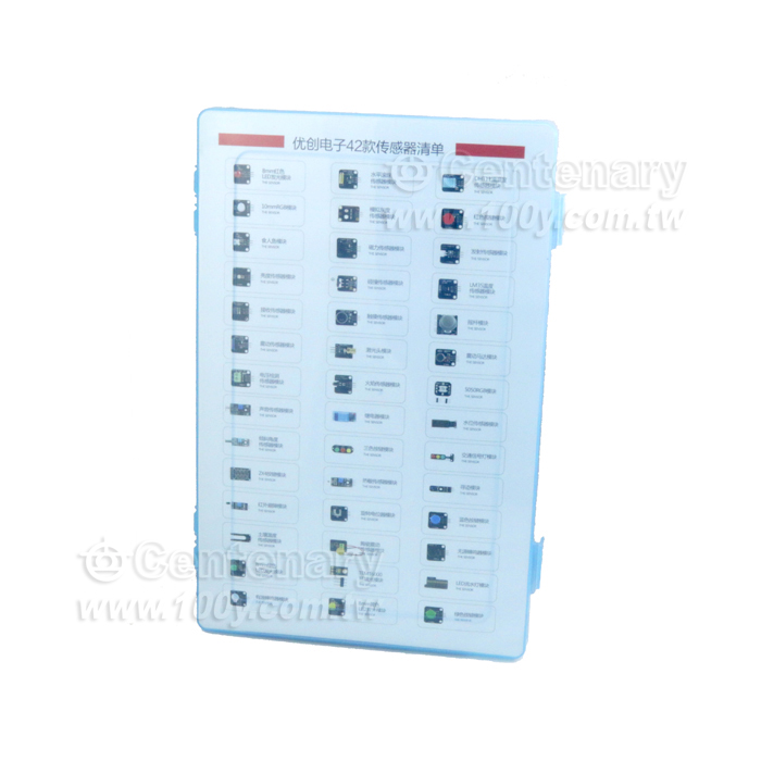 兼容arduino 傳感器套件 uno r3  42套件 - 129430 產品圖片
