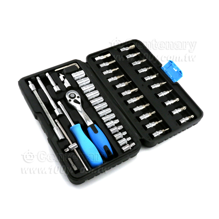 46件棘輪扳手工具組 - 124552 產品圖片