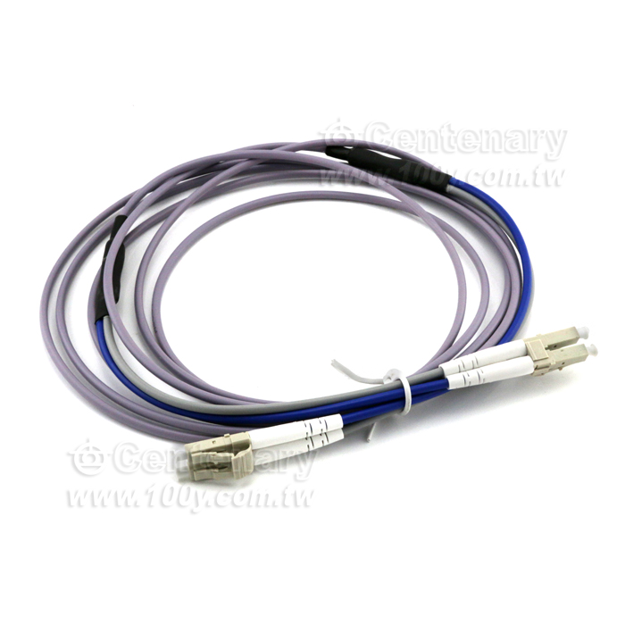 LC/LC 多模雙芯光纖跳線 (OM2) 3M 鎧裝 - 129712 產品圖片