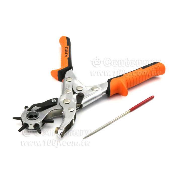 省力型多功能打孔鉗材質：45號碳鋼6個圓頭2mm/2.5mm/3mm/3.5mm/4mm/4.5mm - 129931 產品圖片