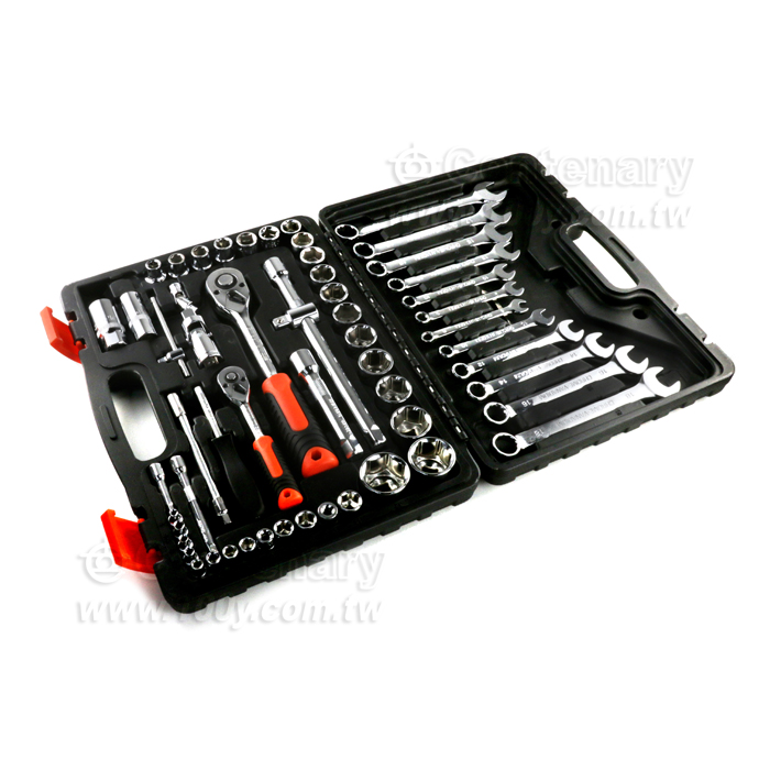 61件棘輪扳手工具組 - 124551 產品圖片