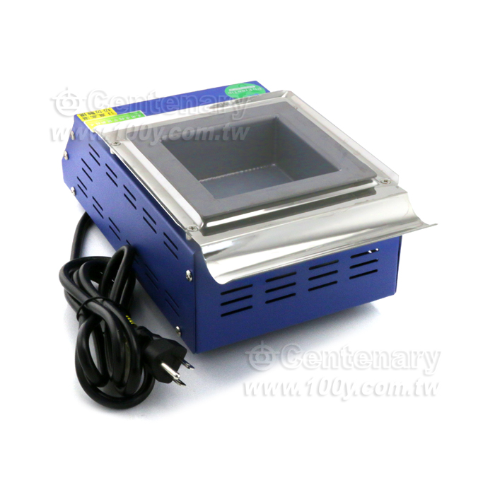 高溫無鉛數顯 方形小錫爐 800W 鍋爐尺寸： 100*100*45mm - 49876 產品圖片