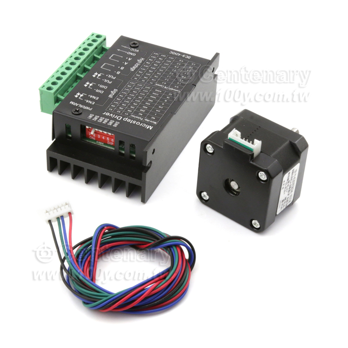 42步進電機套裝 扭矩 0.28N.M 長34MM - 129663 產品圖片
