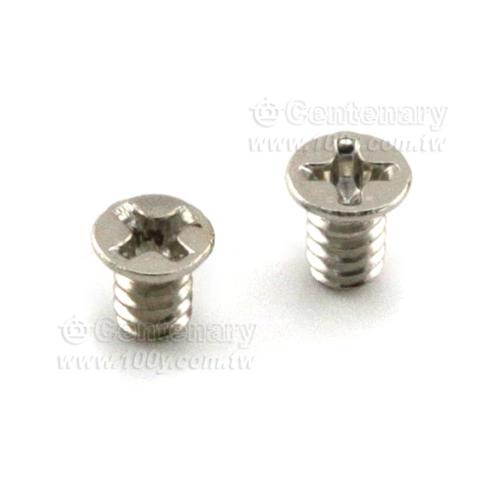 英製⊕字平頂螺絲 6#*6  螺紋直徑:6#=3.5mm - 130155 產品圖片