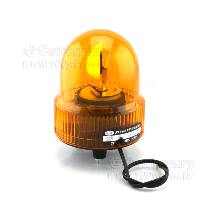 旋轉警示燈 黃 110V - 18463 產品圖片