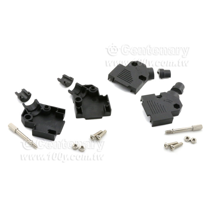 DSUB 2P 45°female head shell - 130705 Product Image