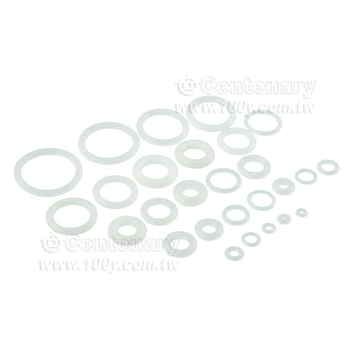 白色 耐高溫橡膠密封圈 外徑15mm 線徑3mm - 130786 產品圖片
