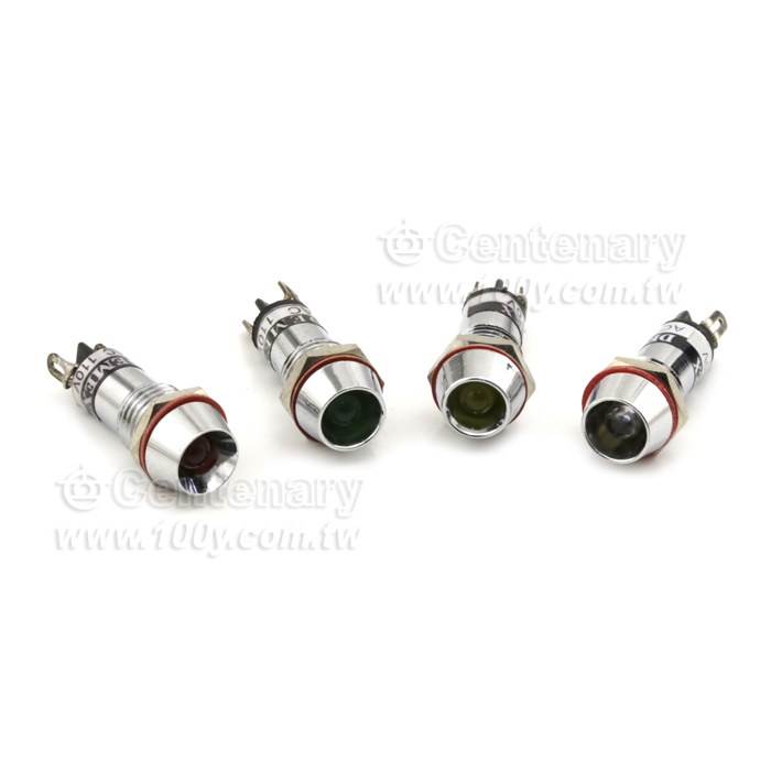 M10 LED燈附電阻 110V 綠 - 29559 產品圖片