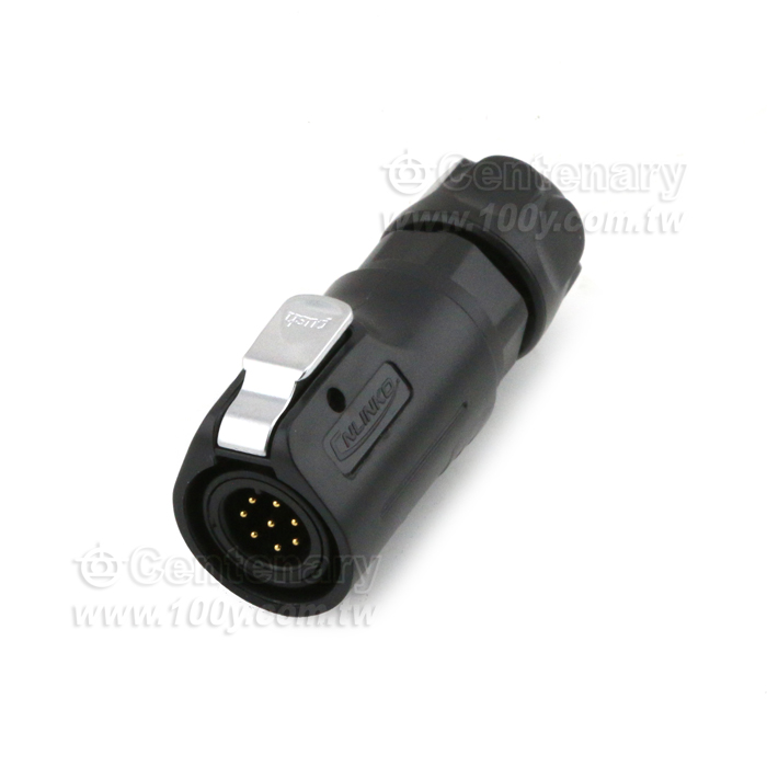 Cnlinko  LP12 Type 8-core Male Plug/Multi core power supply Industrial waterproof connectors - 119827 Product Image