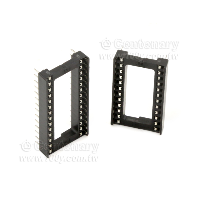 Solder Tail Low Profile Tin Plated IC Socket - 2917 Product Image
