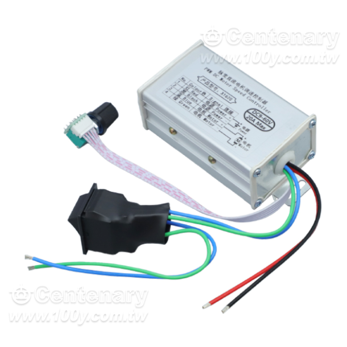正反轉 DC調速器DC9~60V馬達驅動器 - 131321 產品圖片