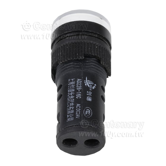 LED電源指示燈 16mm AC/DC110V 黃色 - 131232 產品圖片