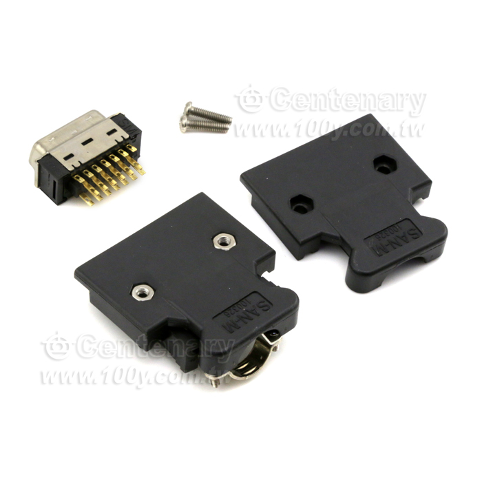 HPCN-MDR Cable Connector-male 14-Pin SCSI CN Connector-10314-10114 - 131291 Product Image