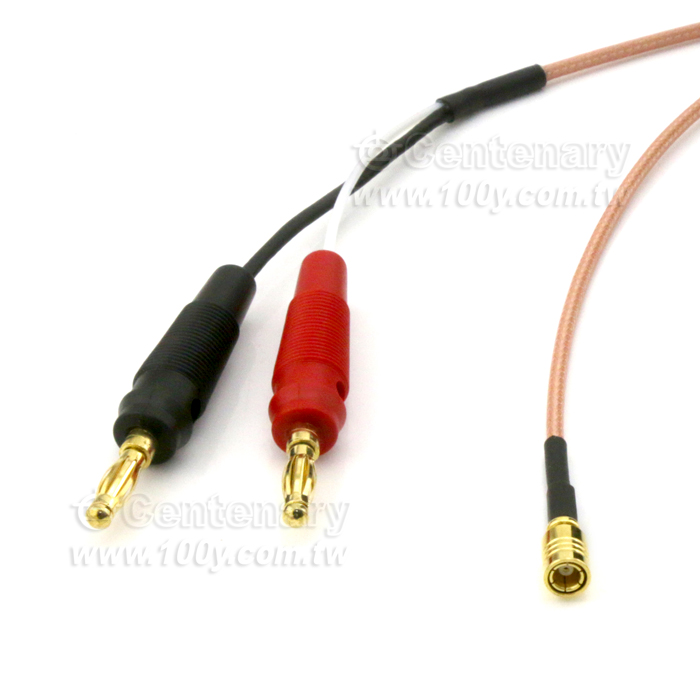 TEST LEAD-SMB(F)   Banana plug CABLE  L:1M - 131398 Product Image