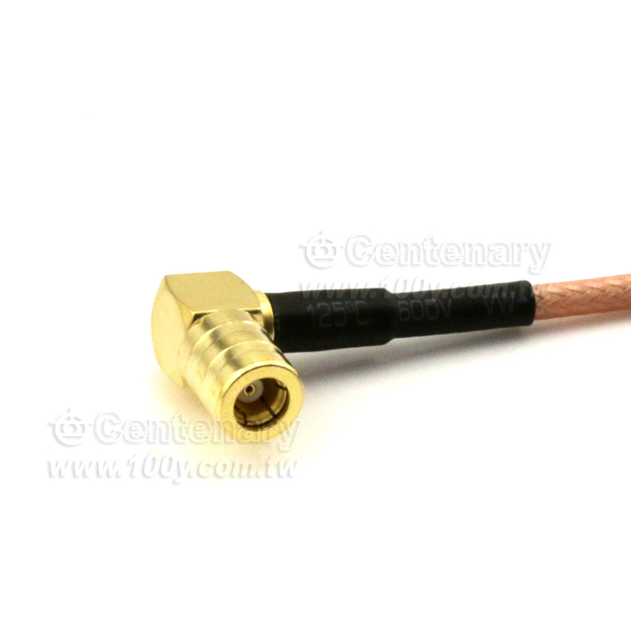 TEST LEAD-SMB(F) elbow Banana plug CABLE  L:1M - 131406 Product Image