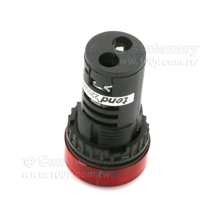 22mm 蜂鳴指示燈 紅色 LED220V - 131520 產品圖片