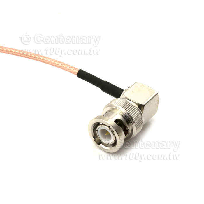 TEST LEAD-BNC(M) elbow Crocodile clip CABLE  L:1M - 131416 Product Image