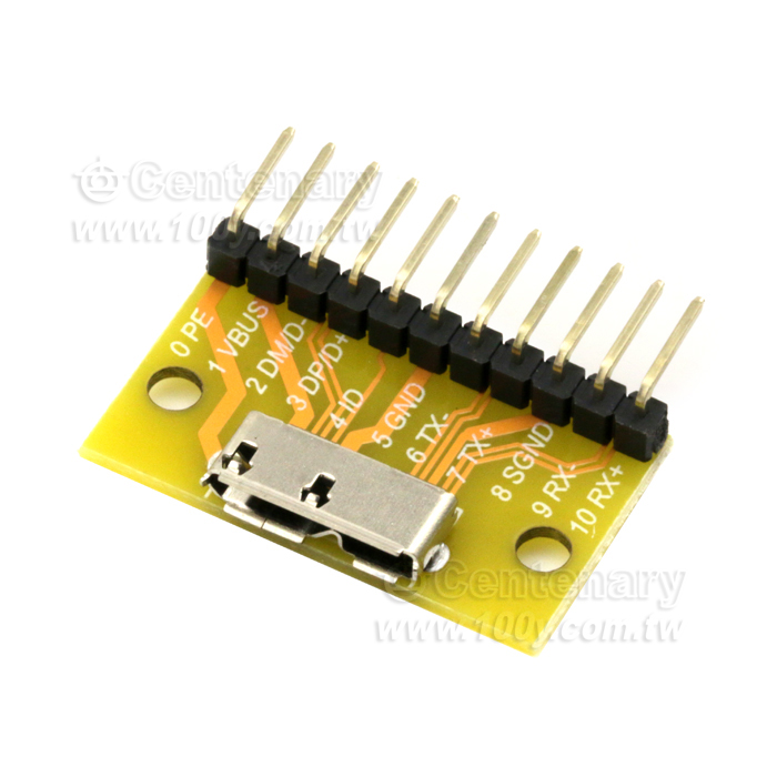 MicroUSB3.0 motherboard transferred DIP- welded - 131409 Product Image