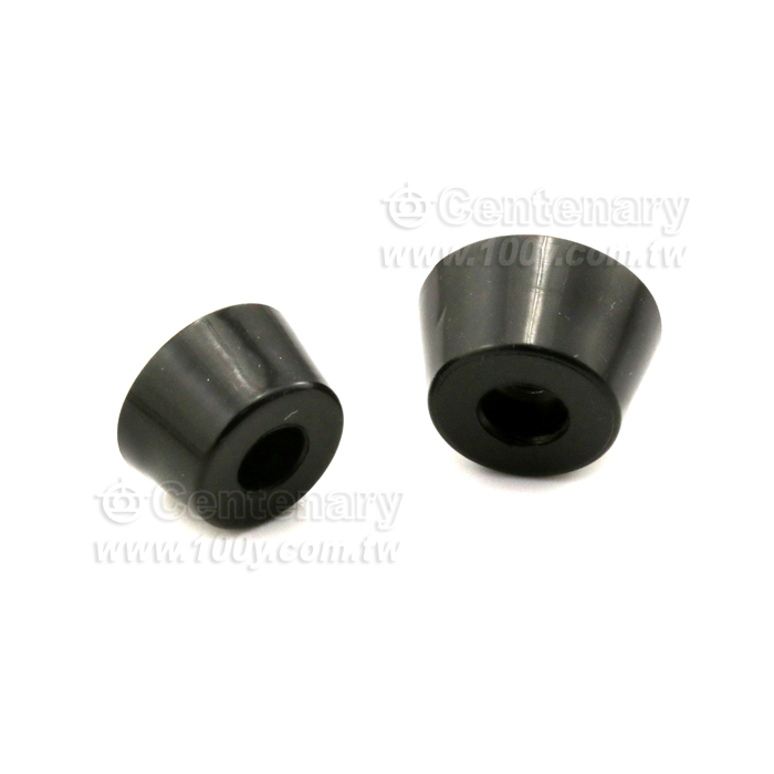 錐形橡膠腳墊 直徑25*20 高13 (帶墊片) - 130749 產品圖片