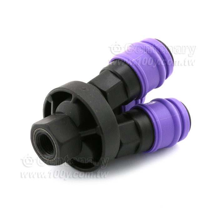 C式塑鋼快速接頭 內螺紋規格1/2 約20mm - 131866 產品圖片