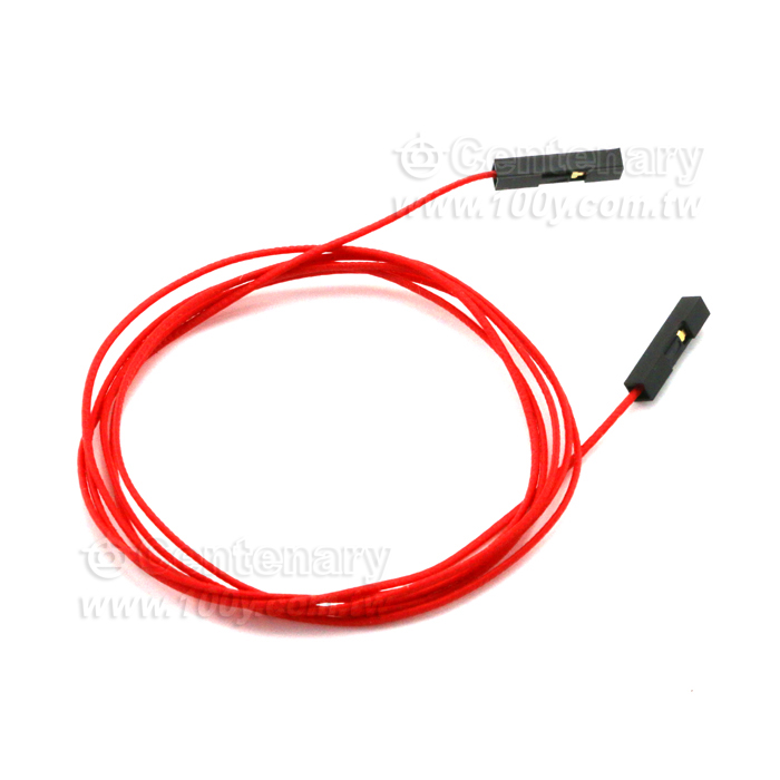 AF250#26 雙頭杜邦線-90cm-紅色 - 131818 Product Image