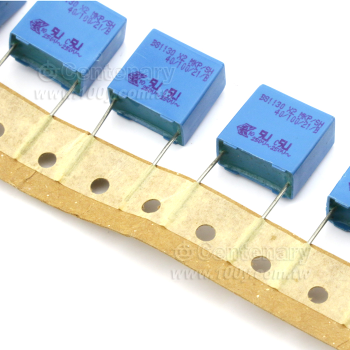 Metallized Polypropylene Film Capacitors - 131725 Product Image