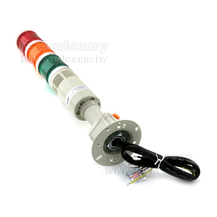 φ50 可拆式三層閃光蜂鳴警示燈 LED24V - 132525 產品圖片