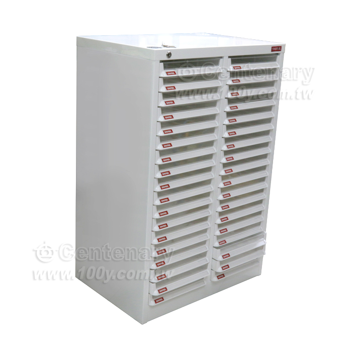 36 Drawer Double Row Floor Type File Cabinet - 132583 Product Image