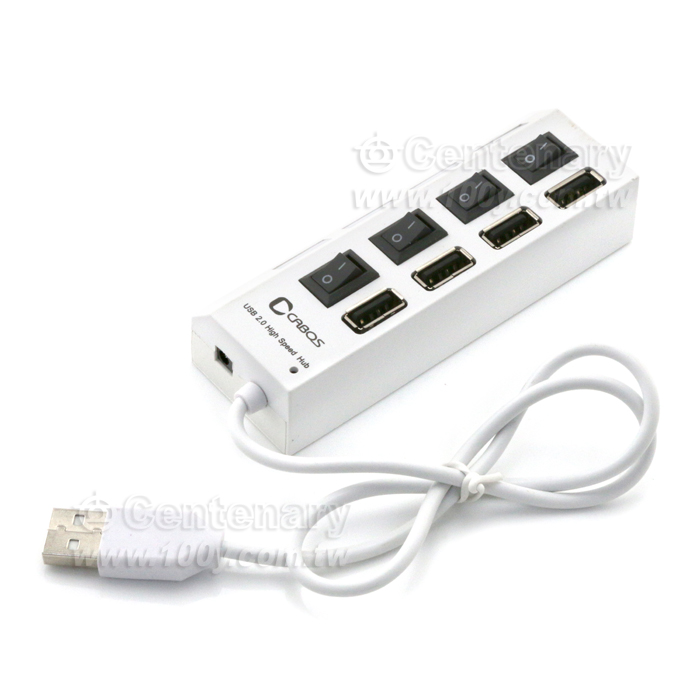 4 Port USB 2.0 HUB 集線器 - 132917 產品圖片