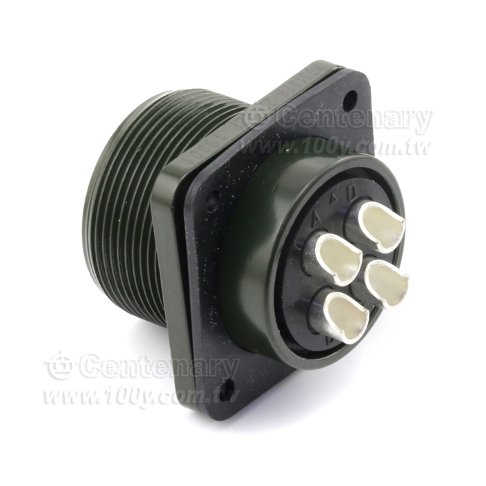 4P Box Mount Receptacle - 114657 Product Image