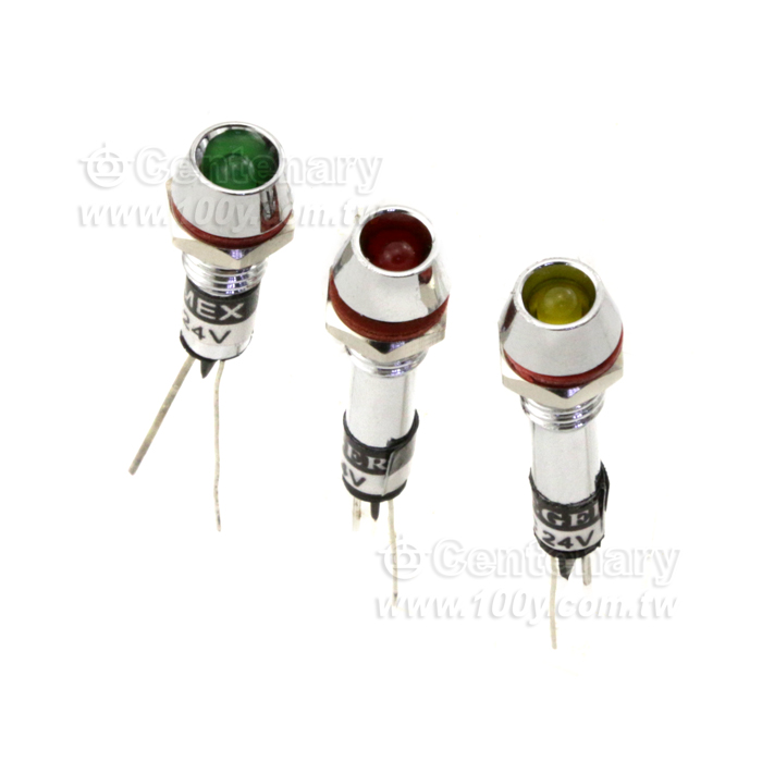 LED燈附電阻M6 /24V 白 - 29545 產品圖片