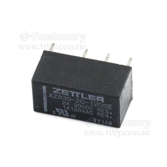 功率繼電器 12V DPDT - 134101 產品圖片