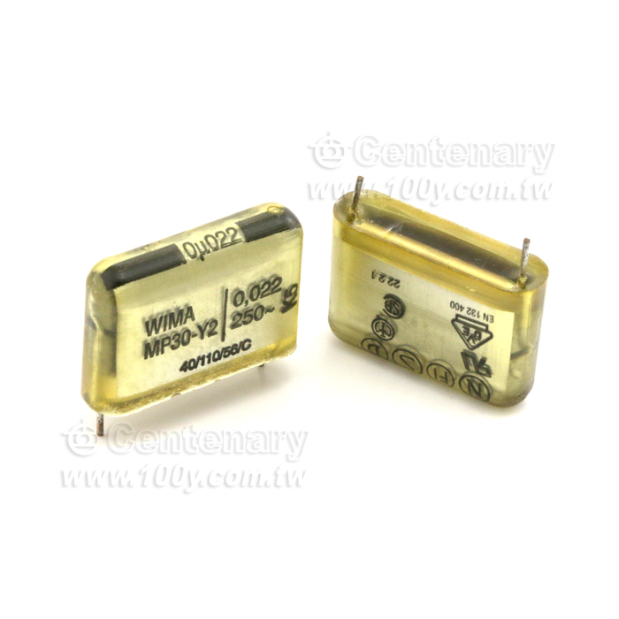 WIMA_Metallized Paper (MP) RFI-Cap. Class Y2 - 133758 Product Image