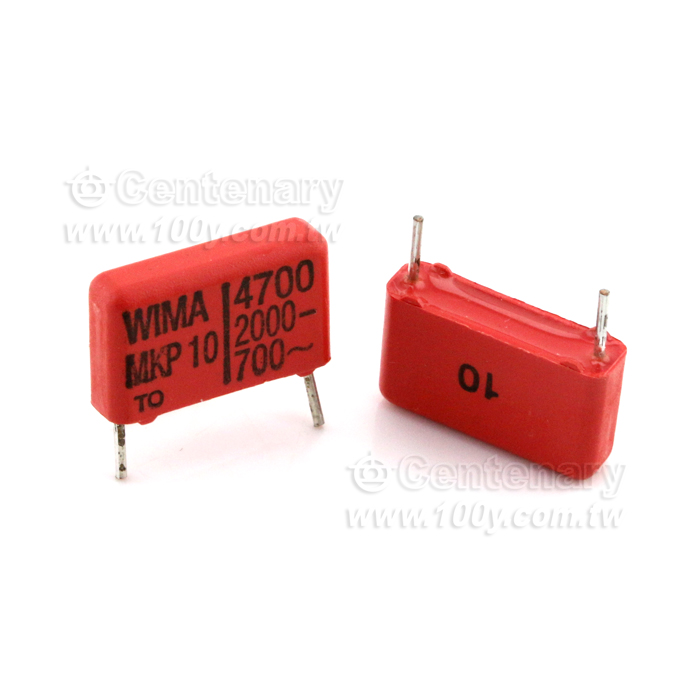 WIMA_4700pF 聚丙烯膜電容(無鉛) - 51009 產品圖片