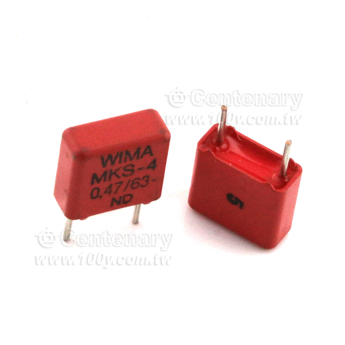 WIMA_Metallized Polyester (PET) Capacitors-MKS4 - 133821 Product Image