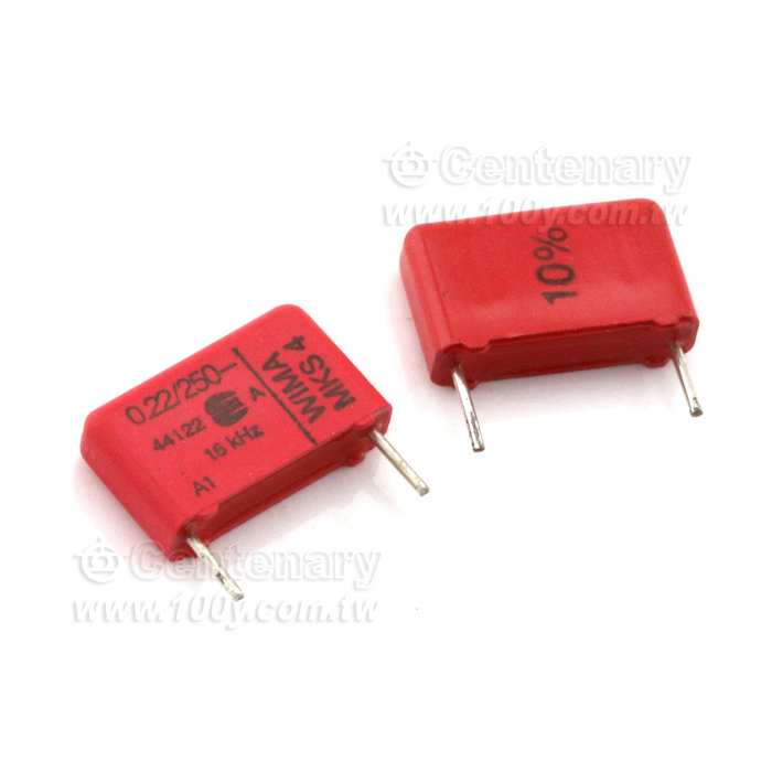 WIMA_Metallized Polyester (PET) Capacitors-MKS4 - 133819 Product Image