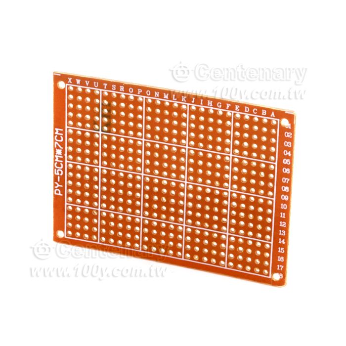 單面-萬用板70L*50Wmm (P:2.54mm) - 87127 產品圖片