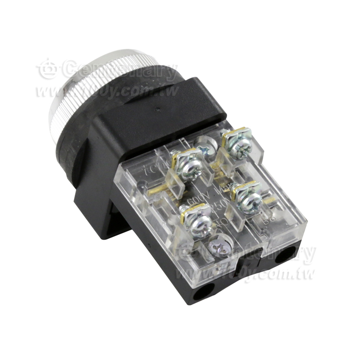 φ30 1a1b(NO/NC)復歸-黑 - 44122 產品圖片
