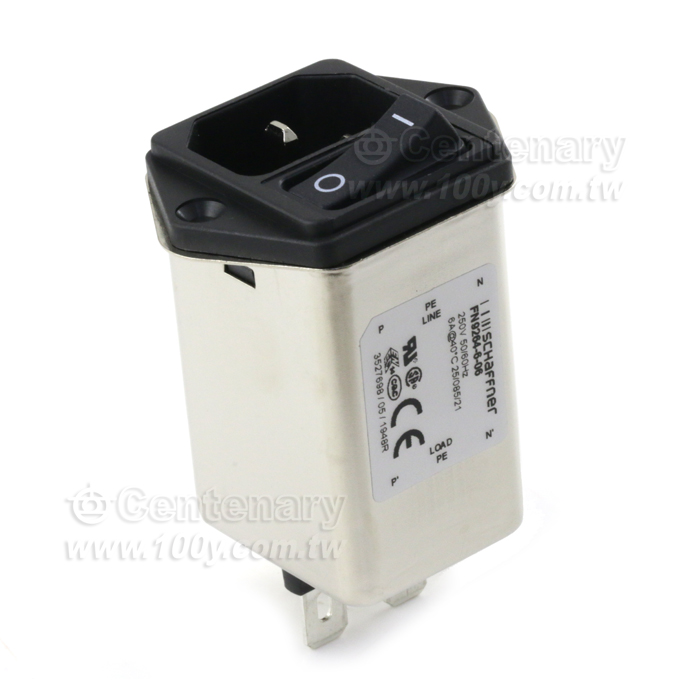 6A /250VAC,AC座濾波器 - 101130 產品圖片