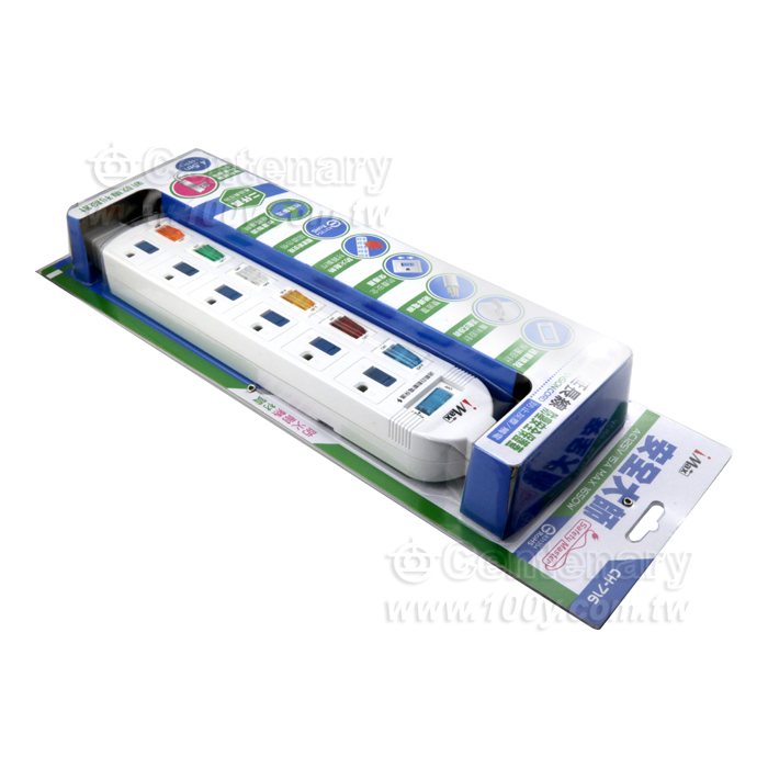 3P*6 AC Power Strip - 96592 Product Image