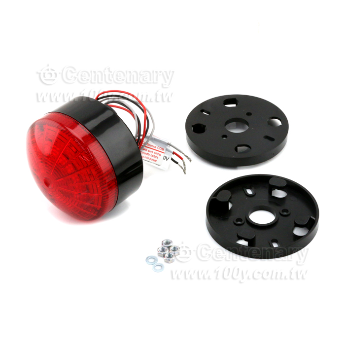 LED爆閃燈 110~220VAC 紅色 - 135093 產品圖片