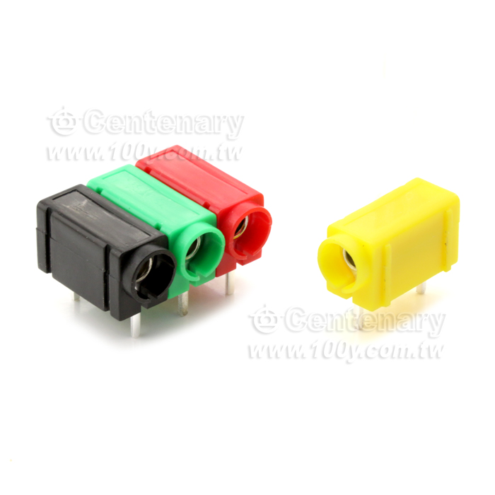 4mm Horizontal Panel Socket - 135773 Product Image
