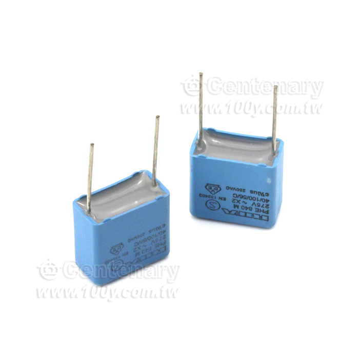 EMI suppressor, class X2 ,Metallized Polypropylene Film Cap. - 28280 Product Image