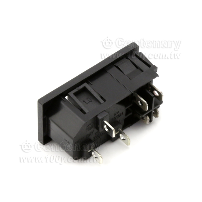 3P AC Power Switch With Fuse & Lamp - 135921 Product Image