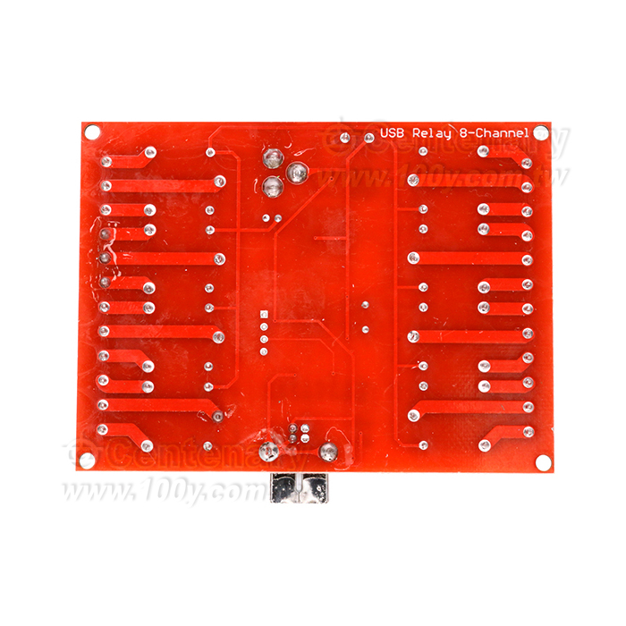 5V免驅 USB/PC控制開關 8路繼電器模塊	 - 136169 產品圖片